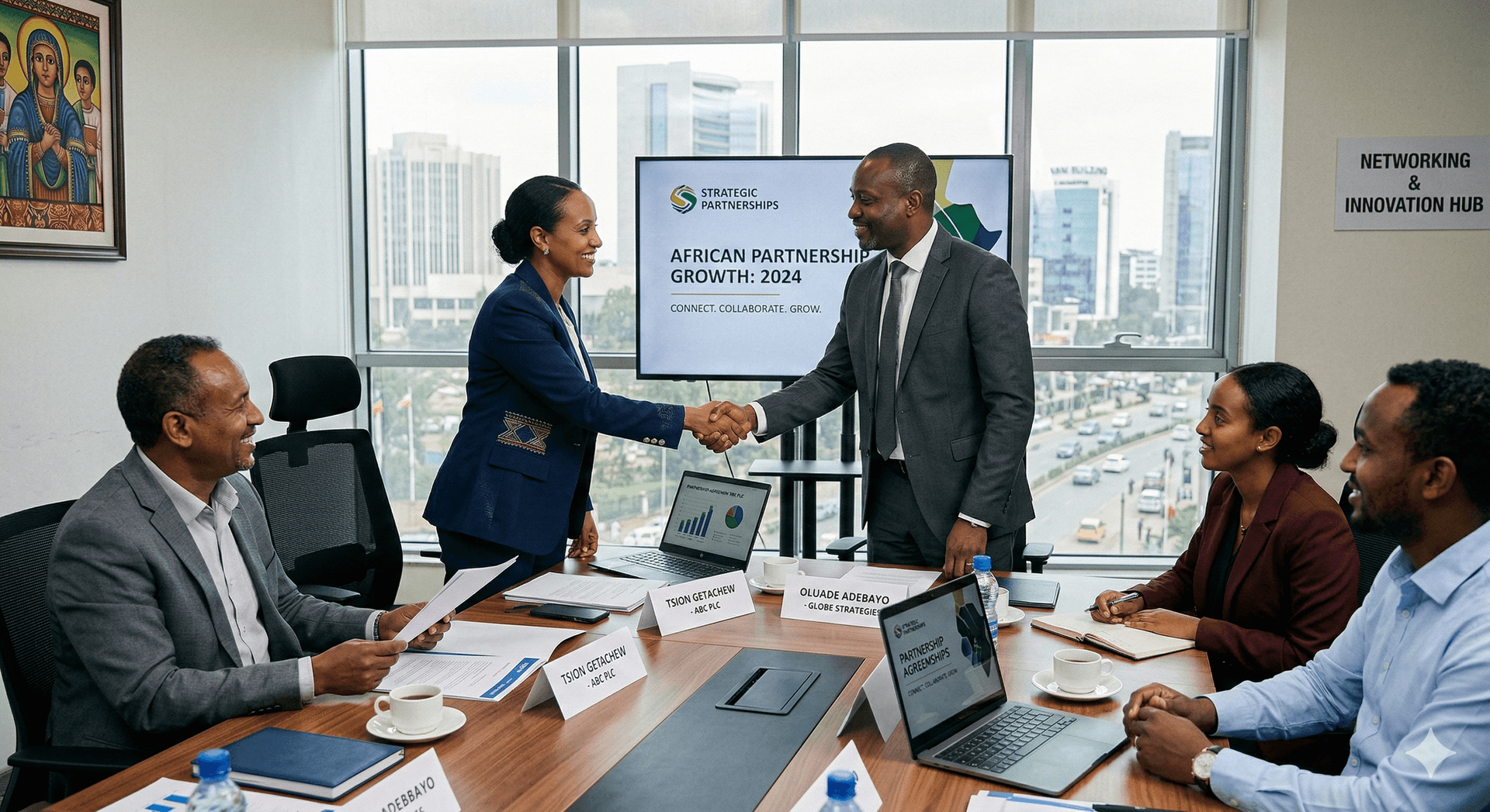 Strategic business partnerships